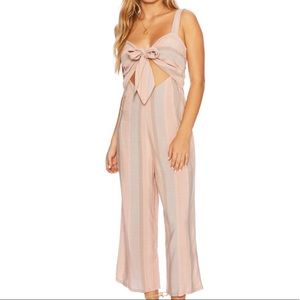 Beach Riot striped romper